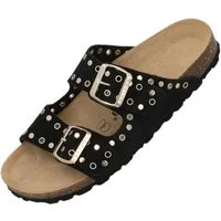 Palado Korfu Bistud Suede Premium Leather Pantolette