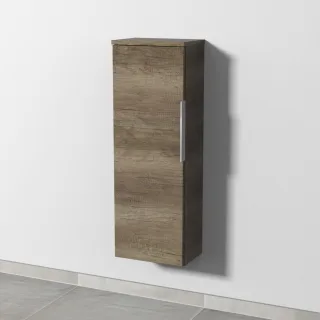 Sanipa 3way Mittelschrank mit 1 Tür, Eiche-Nebraska, UM16637 UM16637