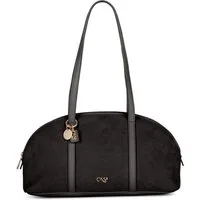 Cas8 Handtasche Rike 35590 A – Vegane Handtasche in Wildleder-Optik mit PU-Henkeln