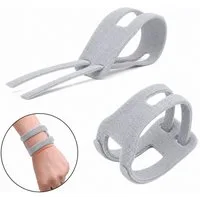 COOL-i ® Handgelenkbandage 2er Set Handgelenkbandage, verstellbar & elastisch, atmungsaktiv für Alltag, Sport & Arbeit