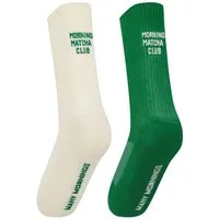 Many Mornings Sportsocken Many Mornings Sport Matcha Club (1 Paar, 1-Paar, 1 Paar) immer ein dismatching Paar