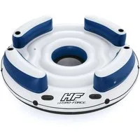 Bestway Schwimminsel Swimmingpool Schwimminsel Lazy Dayz für 4 Personen aufblasbar 256cm