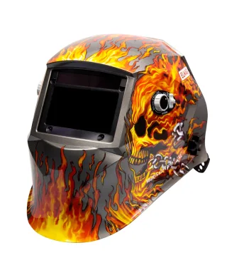 ELMAG Automatik-Kopfschweißschirm, Design 'FLAME' - 56384
