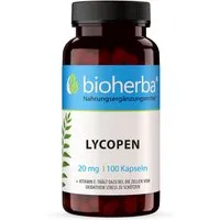 BIOHERBA R Bioherba Lycopen 20 mg 100 Kapseln Nahrungsergänzungsmittel, 1 er
