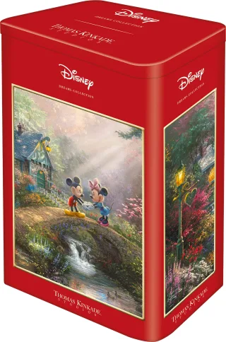 Schmidt Puzzle 59928 - Thomas Kinkade: Disney Mickey & Minnie in Hawaii [500 Teile]