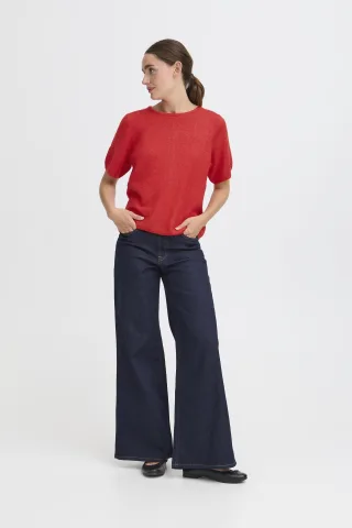 Kurzarm-Bluse IHKAMARA Kurzarm-Bluse Loose fit
