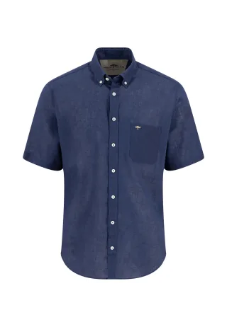 FYNCH-HATTON - Summer Linen, B.D., 1/2 marine - Gr. - M