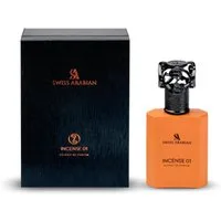 Swiss Arabian Extrait Parfum Incense 01 - Extrait de Parfum - 50 ml, Luxuriöser orientalischer Unisex-Duft mit Weihrauch