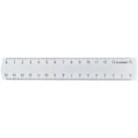 Connect Lineal Lineal Kunststoff transparent 15cm