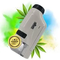 TronicXL Taschenmikroskop Lupe Mikroskop für Trichome Ernte Zubehör für Growbox Taschenmikroskop
