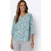 Sieh an! Klassische Bluse Schlupfbluse 3/4-Arm