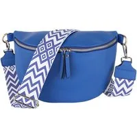 MIRROSI Bauchtasche Damen Taschen, Umhängetasche, Brusttasche, 26x18x9cm Veganes Leder (Schultertasche für jeden Anlass), Crossbody Bag, Bohemian gemusterten& verstellbaren Schulterriemen