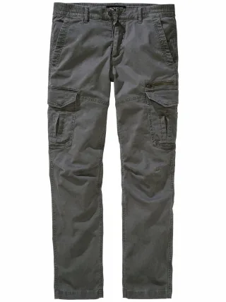 Mey & Edlich Herren Cool-Fade-Cargo Grün 97 % Baumwolle, 3 % Elasthan