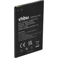 vhbw Akku Ersatz für Wiko 3702, 5030 für Mobilfunk (1800 mAh, 3,7 V, Smartphone-Akku Akku Li-Ion 1800 mAh (3,7 V, 1 St), Leistungsfähiger Austausch-Akku für Telefon, Smartphone
