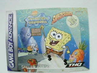 Spongebob Squarepants-Supersponge [Game Boy Advance] Anleitung