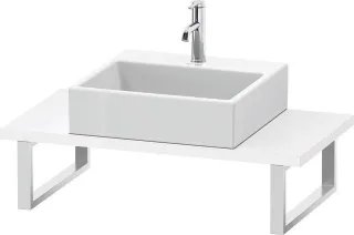 Duravit L-Cube Konsole Weiß Hochglanz 800x480x30 mm - LC104C08585 LC104C08585