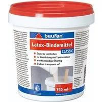 baufan® Haftgrund Latex-Bindemittel classic, 750 ml, transparent, seiden-glänzend, für Tapeten-Versiegelung