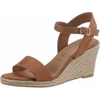 Tamaris Keilsandalette, Sommerschuh, Riemchensandale, mit verstellbarem Riemchen