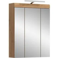 xonox.home Badezimmerspiegelschrank Spiegelschrank Scout, Artisan Eiche ohne Aufsatzleuchte Spiegelschrank
