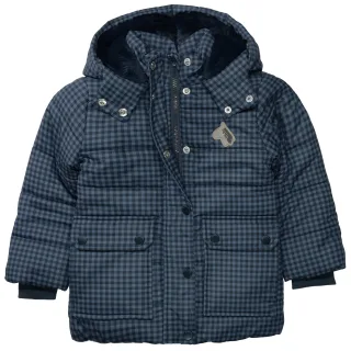 BASEFIELD - Md.-Jacke deep marine check - Gr. - 92/98