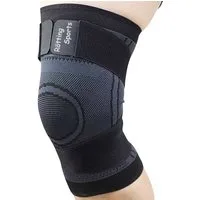 Rötting Design Kniebandage 3D-Kniebandage, Kompression, Knieschutz, Sportbandage Kniestütze, verschiedene Größen zur Auswahl, Farbe: schwarz