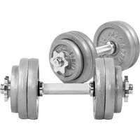 GORILLA SPORTS Kurzhantel Kurzhantelset Gusseisen 30 kg