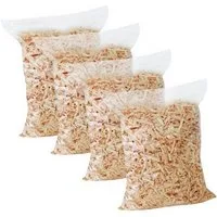 Heubergshop Zirbenkissen, Nachfüllpackung 1 Kg Zirbenspäne Zirbenflocken gesiebt luftgetrocknet