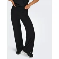 ONLY Play Loungehose ONPSEREN HW RIB STR PNT NOOS Loose Fit, aus Polyester, Viskose und Elasthan, pflegeleicht