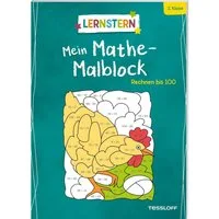 LERNSTERN. Mein Mathe-Malblock. Rechnen bis 100 / Sabine Schwertführer, 2. Klasse