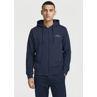 Jack & Jones Kapuzensweatjacke JJCOLLEGE LOGO SWEAT ZIP HOOD
