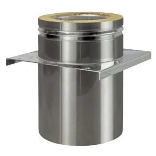 Bertrams Dw Zwischenstütze 22ZS250 Ø 250 mm, mit Dehnungsstutzen