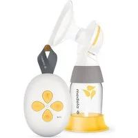 MEDELA Elektrische Milchpumpe SOLO für einseitiges Abpumpen, PersonalFit Flex™ Brusthaube und integriertem Akku