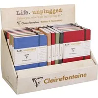 CLAIREFONTAINE Notizheft Clairefontaine Notizheft AgeBag 9x14 24St lin sort