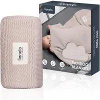 Krabbeldecke BAMBOO BLANKET, lionelo, 100% Bambus-Baumwolle - XXL Größe - antibakteriell, hypoallergen