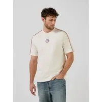 FC Bayern München T-Shirt FC Bayern München, T-Shirt Essentials, Herren, Off white