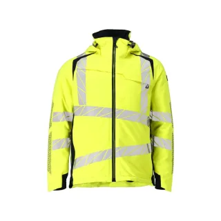 MASCOT Herren Winterjacke ACCELERATE SAFE Hi-vis Gelb / Schwarzblau L - 19035-449-17010-L