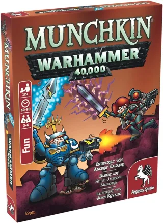 Pegasus Spiele 17015 - Munchkin: Warhammer 40.000