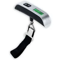 Intirilife Kofferwaage, Tragkraft 50 kg, (1-tlg), Digitale Kofferwaage Elektronische Gepäckwaage Handwaage