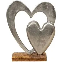 LB H&F Lilienburg Dekofigur Dekofigur Deko Objekt Skulptur Dekofigur Aufsteller Tischdeko (Liebe Muttertag Hochzeitsgeschenk Dekoobjekt Fensterdeko Holzdeko Tischdeko Gastgeschenk Valentinstag Jahrestag Hochzeitstag Hochzeit Geschenk, Figur Dekoratio
