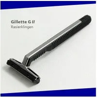Gillette Rasierklingen Gillette GII Rasierklingen, 10er Pack