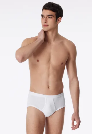 SCHIESSER - 2PACK Sportslip weiss - Gr. - 8