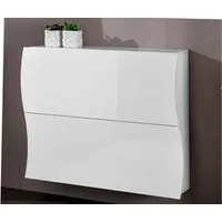 möbelando Schuhschrank Onda 101 x 82 x 27 cm (B/H/T)