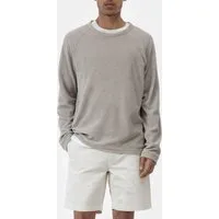 CLOSED Sweatshirt Longsleeve aus Baumwoll-Frottee
