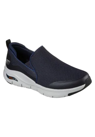 Skechers Herren Arch-Fit BANLIN Slip-On Sneakers 232043 Blau