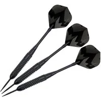 Kings Dart Dartpfeil Steeldarts Black Star, Mit gehärteter Stahlspitze