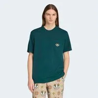 adidas Originals T-Shirt MONOGRAM LOOSE lockere Passform, mit kleinem Trefoil auf Brusttasche