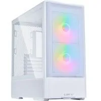 LANCOOL 207 , Tower-Gehäuse weiß, Tempered Glass