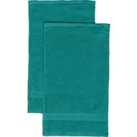 REDBEST Gästehandtuch Gästetuch "Chicago" 2er-Pack, Frottier, Walk-Frottier Uni