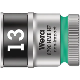 Wera 8790 HMB HF Zyklop-Steckschlüsseleinsatz mit 3/8"-Antrieb mit Haltefunktion Türkis - 05003747001