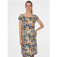 Ragwear Minikleid LILITHE PRINT aus Baumwollmischung, normale Passform, Kurzarm
